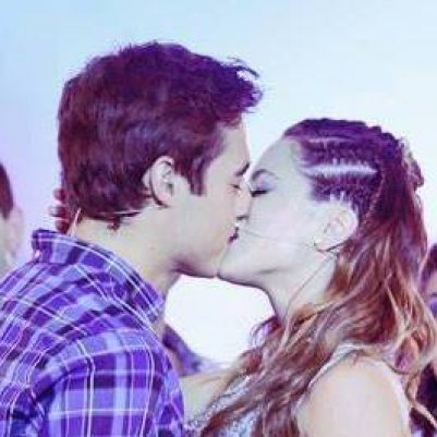 violetta y leon