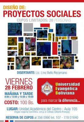 TALLER "PROYECTOS SOCCIALES"