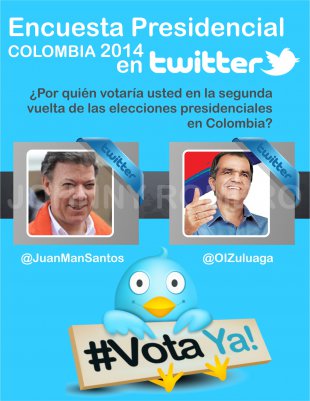 ENCUESTA PRESIDENCIAL COLOMBIA 2014