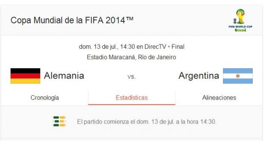 Encuesta ¿QUIÉN GANARÁ LA FINAL ENTRE ARG Y ALEM?