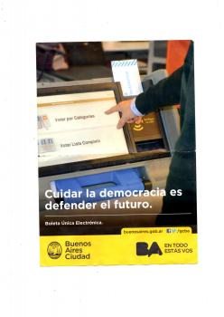 VOTO  ELECTRÓNICO y las  PERSONAS  MAYORES