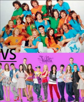 Violetta vs Casi angeles 