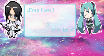 ¿Eres kawaii o Emo?