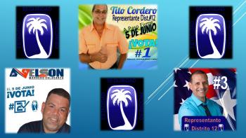 Candidatos por el PNP para el Distrito 12