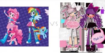 EQUESTRIA GIRLS VS LALALOOPSY GIRLS 2