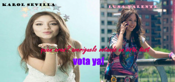 Encuesta:  Quien eres Luna o Karol ?