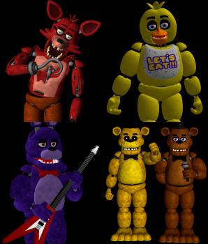 ¿Que Animatronico Eres De Fnaf 1?