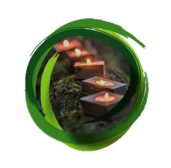 VELAS ECOLOGICAS CON ACEITE RECICLADO